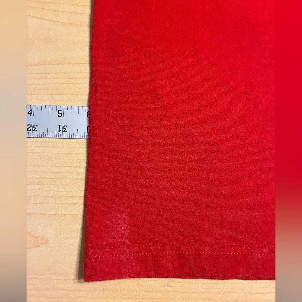 2002 Margaritaville Myrtle Beach Front & Back Graphic Tee Y2K Vintage Red Mens M - Picture 11 of 11